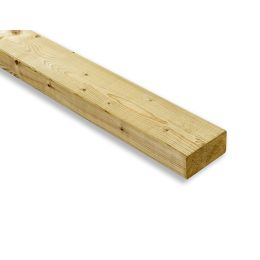 C24 Sawn & Treated Carcassing Timber with Eased Edge 100 x 47mm (Priced per Metre)