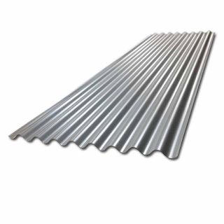 8/3 Corrugated Steel Sheet 660mm 0.5mm 1825mm Galvanised