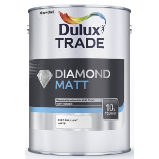 Dulux Trade Diamond Matt - Pure Brilliant White - 5 Litre