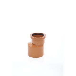 Polypipe Underground Pipe Reducer 160-110mm - Orange Plastic