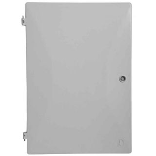 UK Standard Recessed & Surface Mounted Electric Meter Box Door - White (549 x 383mm)