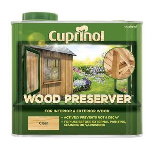 Cuprinol Wood Preserver - Clear - 5 Litre