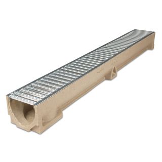 Aco Raindrain Polymer Channel 118mm x 97mm x 1 Metre