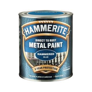 Hammerite Direct to Rust Metal Paint - Smooth Black - 750ml