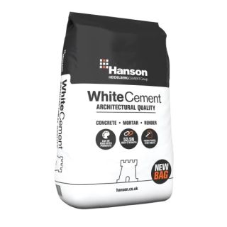 Hanson White Cement - Bag 25kg