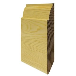 Chamfered / Ovolo Skirting 150mm x 25mm (Priced per Metre)