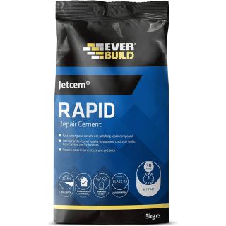 Everbuild Jetcem Rapid Repair Cement - 3Kg