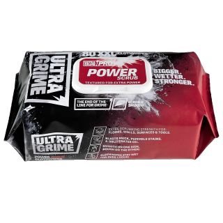 Ultra Grime Power Scrub 5920 XX-Large Cloth Wipes - Pack of 80