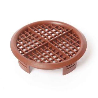 Timloc Round Soffit Vent 70mm - Brown