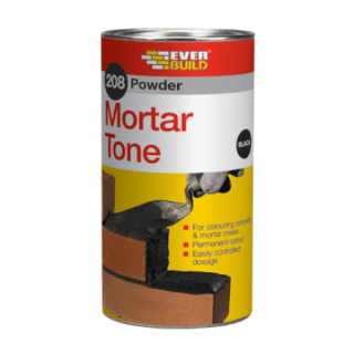 Everbuild 208 Powder Mortar Tone - Black - 1 kg