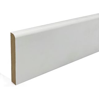 Primed MDF One Edge Pencil Rounded Skirting 144 x 18 x 4400mm - Priced per 4.4m length