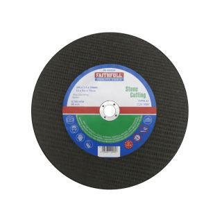 Faithfull FAI3003520S Stone Cut Off Disc 300 x 3.5 x 20mm