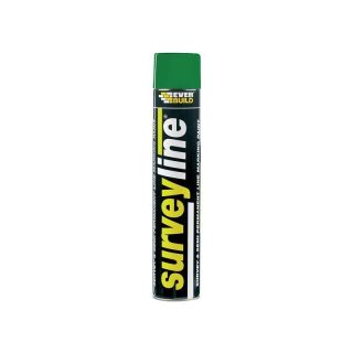 Everbuild Surveyline Marking Paint 700 ml Green