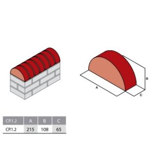 Wienerberger Warnham Red Capping Cp1.2