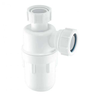 McAlpine 370A10 75mm Water Seal Bottle Trap with Multifit Outlet 1 1/4