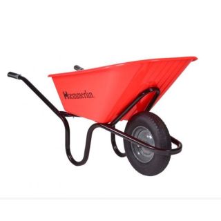 Crusader Wheelbarrow Professional 120 Litre - Poly tray