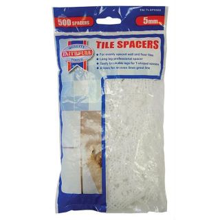 Faithfull FAITLSP5250 Tile Spacer Long Leg - 5mm - Bag of 250