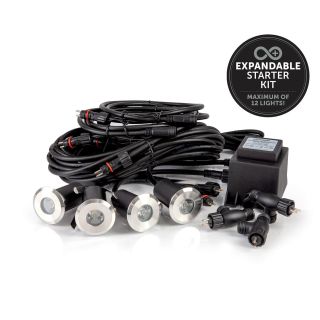 Ellumiere 4 x Small Deck Light - Starter Kit