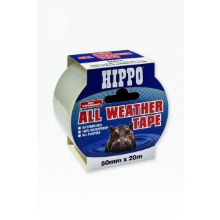 Hippo All Weather Tape - Clear - 50mm x 20M