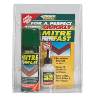 Evostick Mitre Fast Instant Adhesive Bonding Kit