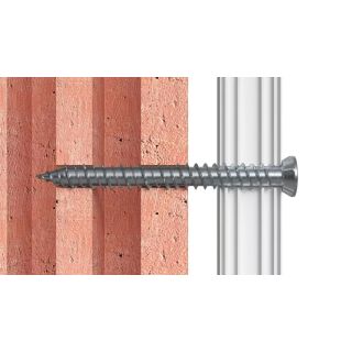 Fischer FFS 7.5 x 92 TX30 Window Frame Screw - Flat Head - Box of 100