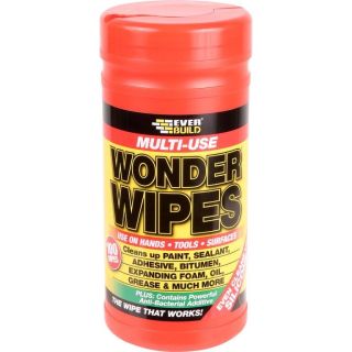 Everbuild Multi-Use Wonder Wipes (Tub of 100)