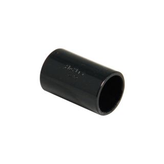 Floplast black overflow coupling 21.5mm OS01B