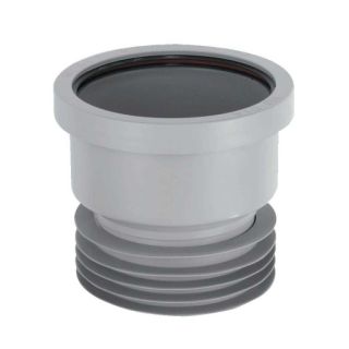 McAlpine 370DC1-GR Grey Drain Connector 4in/110mm