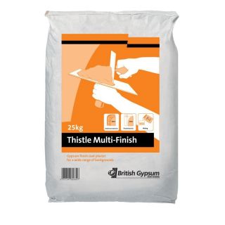 Thistle Multi Finish Plaster 25kg Bag