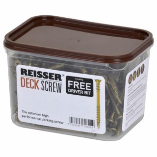 Reisser Decking Screw 4.5 x 63mm - Tub of 500