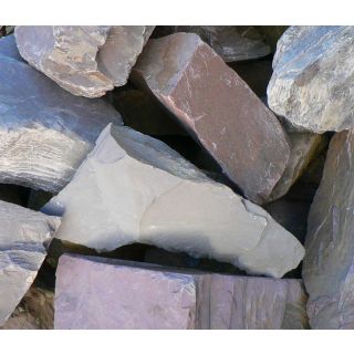 Plum Slate Rockery Stone - per Kg