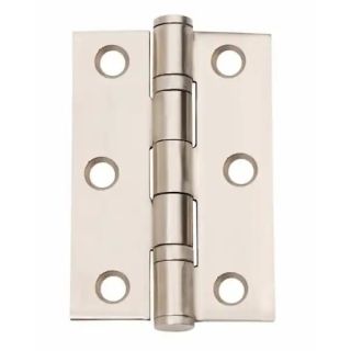 Dale Hardware XL000834 SSS Ball Bearing Butt Hinge 76 x 51mm - Pack of 2