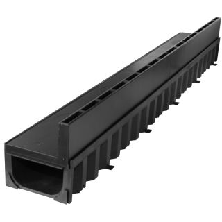 Aco Hexdrain Brickslot Plastic Channel 125mm x 80mm x 1 Metre