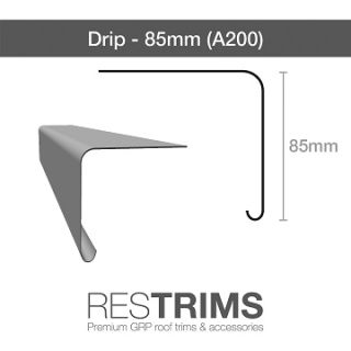 Restec A200 85mm Drip Trim - 3 Metre