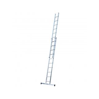 Youngman / Werner Double Extension Aluminium 200 Ladder - 2 x 10 Rung - 3.09M