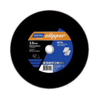 Norton Clipper Flat Metal Inox Cutting Disc - 300 x 3.5 x 22.23mm