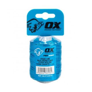 OX Tools Pro Cyan Nylon Brickline