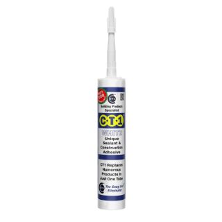 CT1 Sealant & Construction Adhesive - White - 290ml