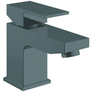 Trisen Kawa TT921 Single Lever Black Mini Mono Basin Mixer Tap (No Waste)