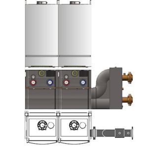 Worcester TL2 V2 Cascade Kit - with insulated LLH