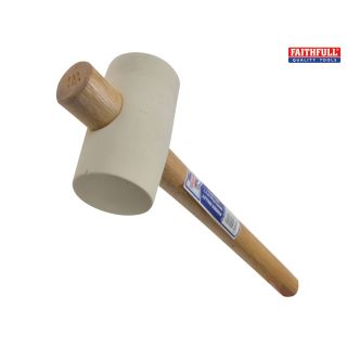 FAIRMW214 Rubber Mallet - White 567g (20oz)