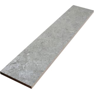 Spectrum Porcelain Paving Border Edging Slab - 800 x 130 x 20mm - Light Grey