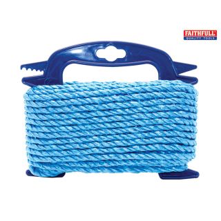 FAIRB6020H Blue Poly Rope 6mm x 20m