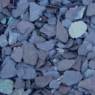 Long Rake Spar Crushed Blue Slate - 20mm - 20Kg Bag