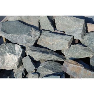 Green Slate Rockery Stone - per Kg