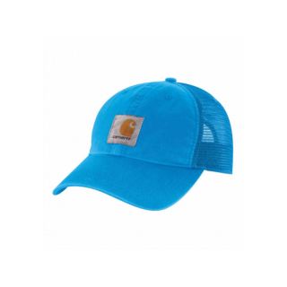 Carhartt Canvas Mesh-Back Cap - Azure Blue - One Size