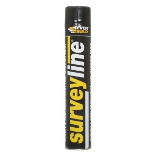 Everbuild Surveyline Marking Paint 700 ml Black