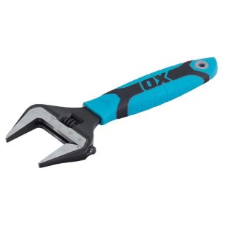 OX Tools Pro Adjustable Wrench Extra Wide Jaw - 6