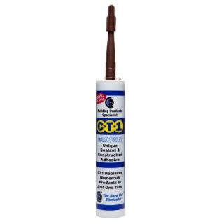 CT1 Sealant & Construction Adhesive - Brown - 290ml