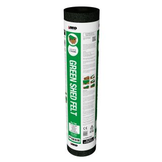 Iko Shed Felt 1 Metre x 10 Metre Roll - Green